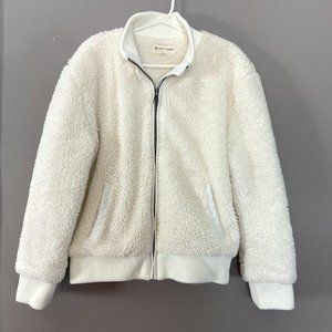 Tucker +Tate Long Sleeve Full Zip Front Hooded Jacket Size 8